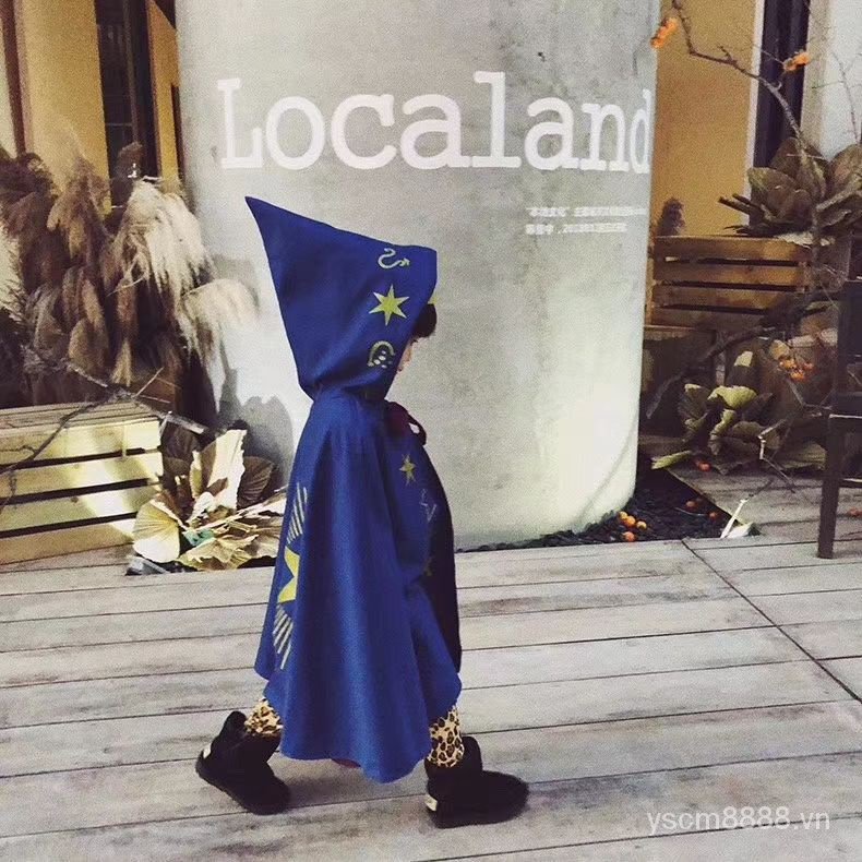 Áo Choàng Hóa Trang halloween Độc Đáo Cho Bé Trai
