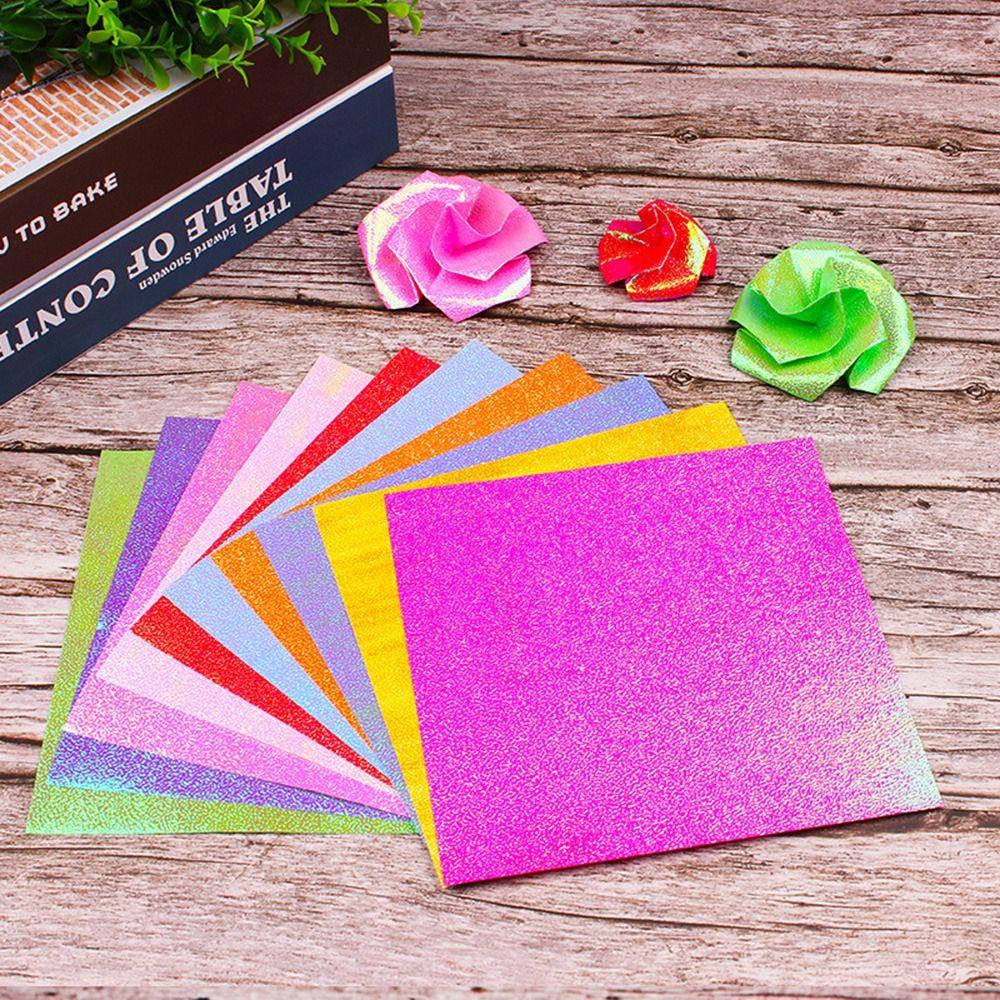 WUWOWU Set 50 Giấy Gấp origami Hình Vuông 15cm Chất Lượng Cao
