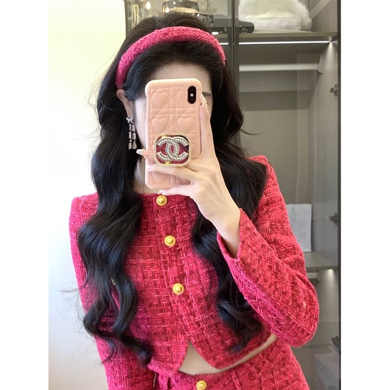 Set Áo Lửng Ngắn Tay + Chân Váy Chữ a Lưng Cao Thời Trang Nữ