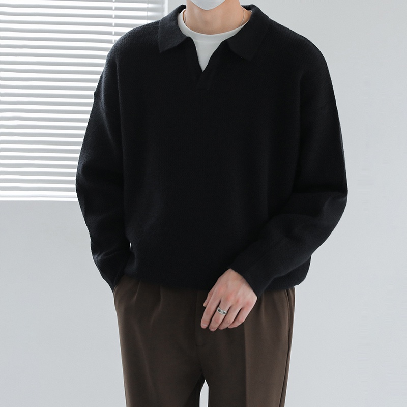Áo sweater Dài Tay Dáng Rộng Thời Trang Xuân Thu Cá Tính Dành Cho Nam
