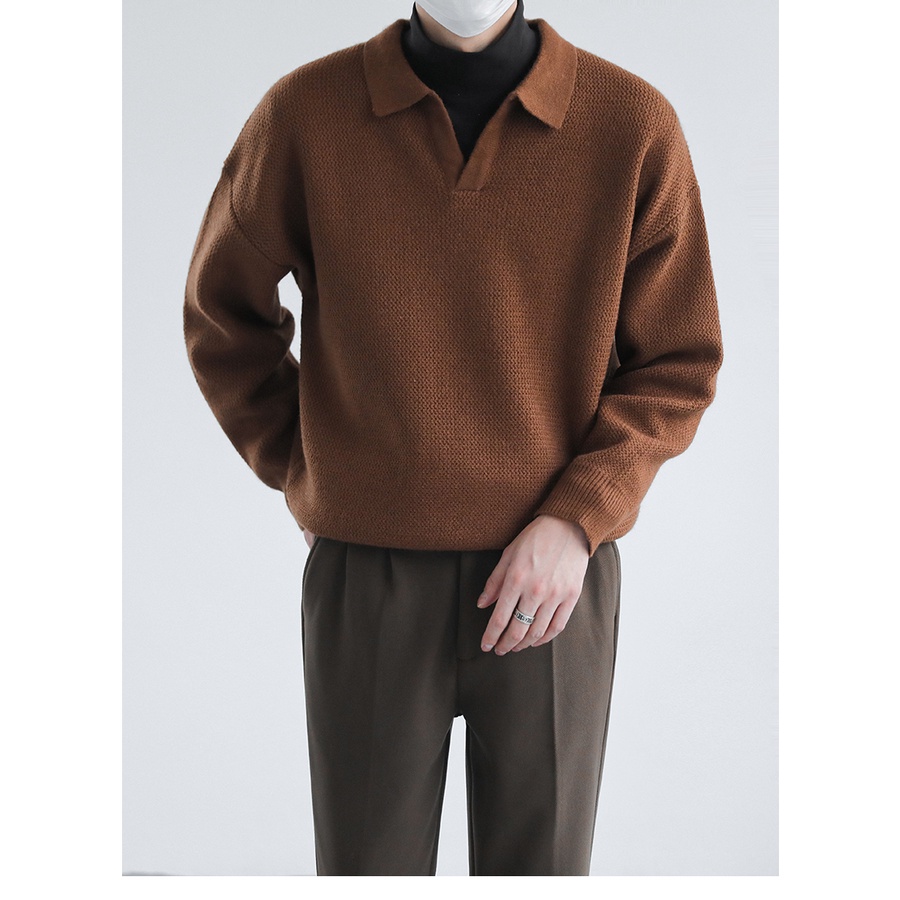 Áo sweater Dài Tay Dáng Rộng Thời Trang Xuân Thu Cá Tính Dành Cho Nam