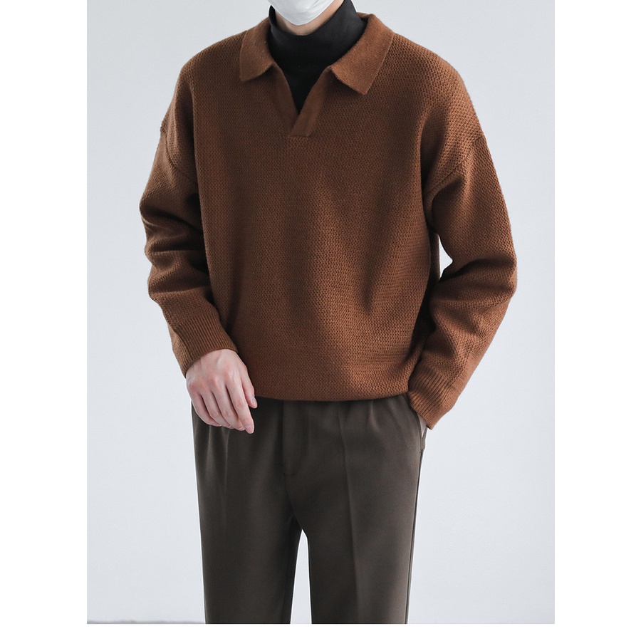 Áo sweater Dài Tay Dáng Rộng Thời Trang Xuân Thu Cá Tính Dành Cho Nam