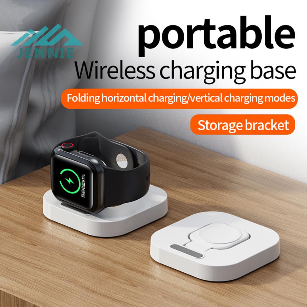 Đế Sạc Không Dây mini Từ Tính Cho apple watch series 8 / 7 / 6 / 5 / 4 / se / 3 / 2