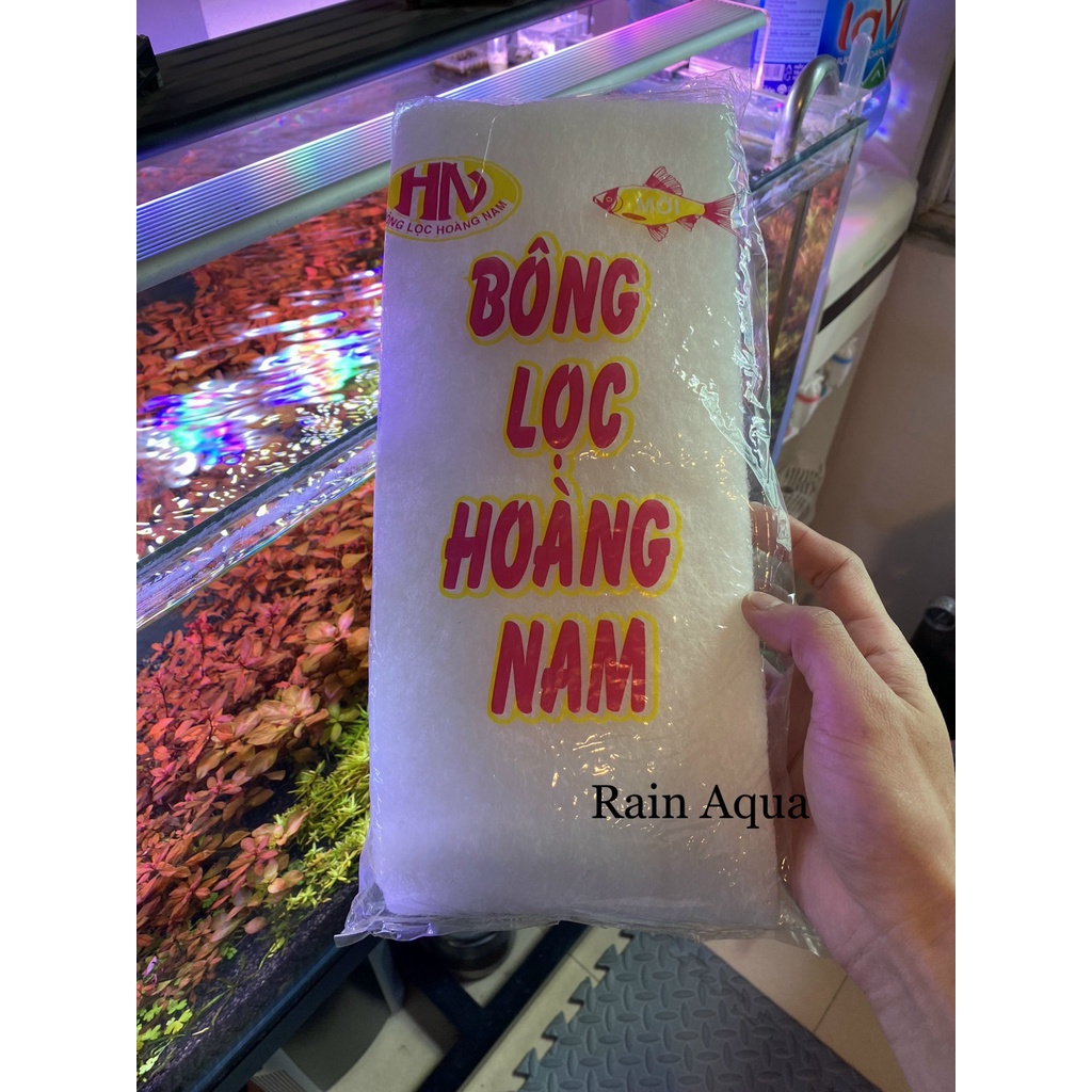 Bông lọc bể cá chất lượng cao kích thước 60x13.5x3cm.