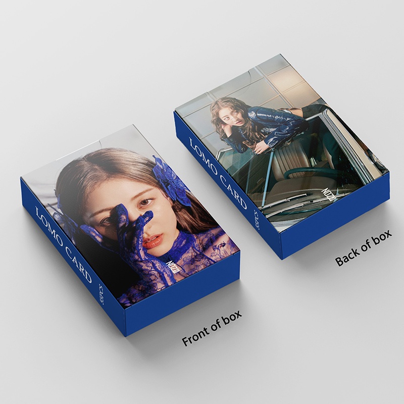 TWICE JIHYO LOMO Card Set 55 Tấm Thẻ Ảnh Killin' Me Good Hình Nhóm Nhạc