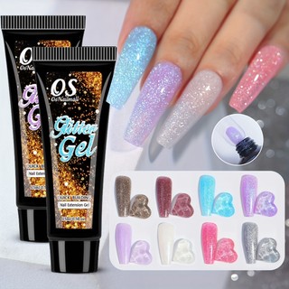 Bộ gel poly poly Lấp Lánh Chuyên Dụng Nối Móng 15ml