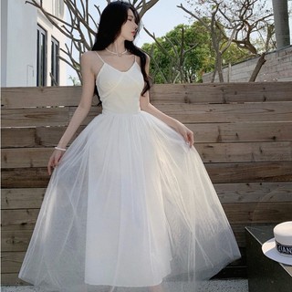 Đầm Lưới Dáng Dài Thời Trang Mùa Xuân Dành Cho Nữ