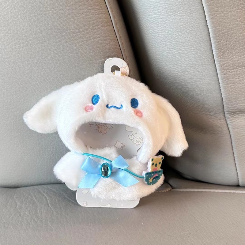 Mới Áo Choàng Nhồi Bông 10cm Hình sanrio hello kitty kuromi melody