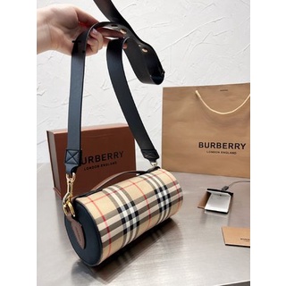 BURBERRY Hojo Túi Đeo Vai Du Lịch / Túi Xách / Túi Xách mini Có Khóa Kéo Thời Trang Thể Thao Ngoài Trời