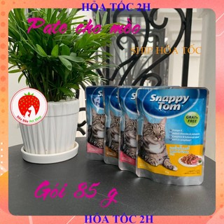 Pate cho mèo Snappy Tom Gói 85g (Đủ 4 vị)