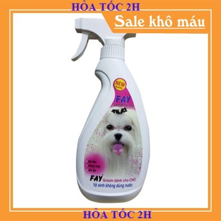 [FLASH SALE]  Xịt Khử Mùi Dưỡng Lông Fay Groom cho chó mèo