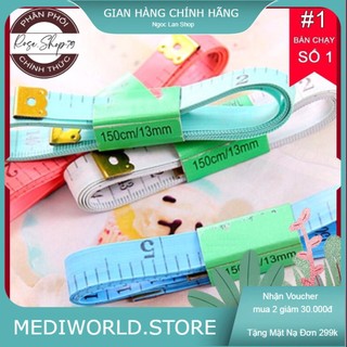 Thước dây đo vòng eo + may quần áo 1,5m - Rose.shop79
