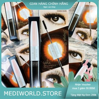 Chuốt mi 2 đầu sivanna two-step mascara làm dày và dài mi hf891