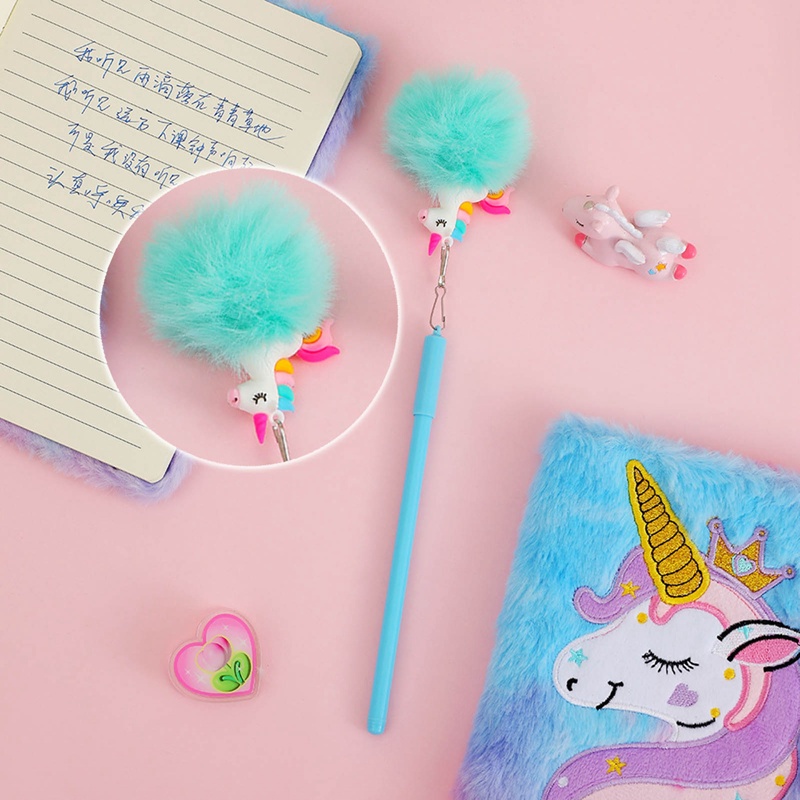 Bút Bi Hình Kỳ Lân Dễ Thương Cho Văn Phòng / Trường Học