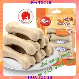 [ Bán sỉ ] THỨC ĂN CHÓ Set 5 xương canxi cho chó vị phô mai