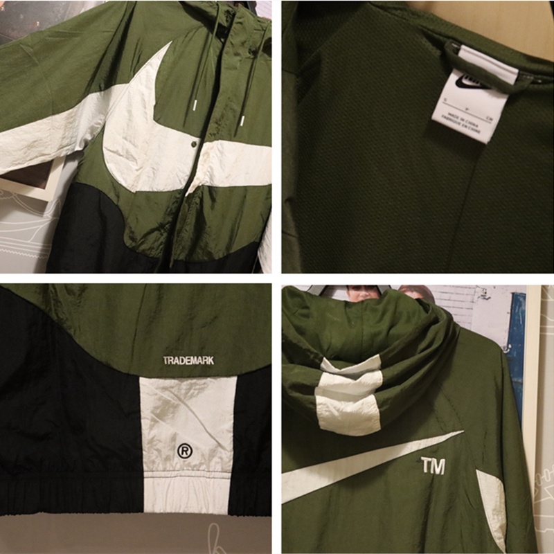Nike Áo Khoác Gió Có Nón dd5968 100%