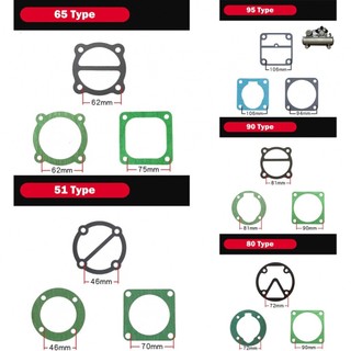 Bộ vòng đệm pít tông thay thế 51 / 65 / 80 / 90 / 95