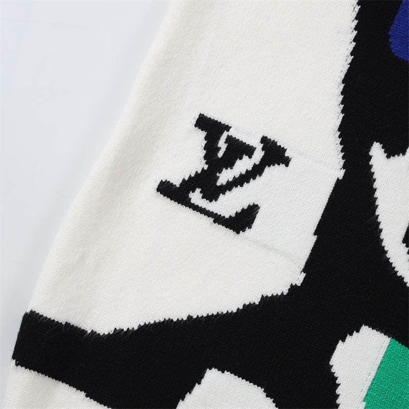 Sản Phẩm Bán Chạy! l-v - Sản Phẩm Bán Chạy! Áo sweater unisex Mẫu Khuôn Mặt jacquard Đặc Biệt Xinh Đẹp Và Đa Năng