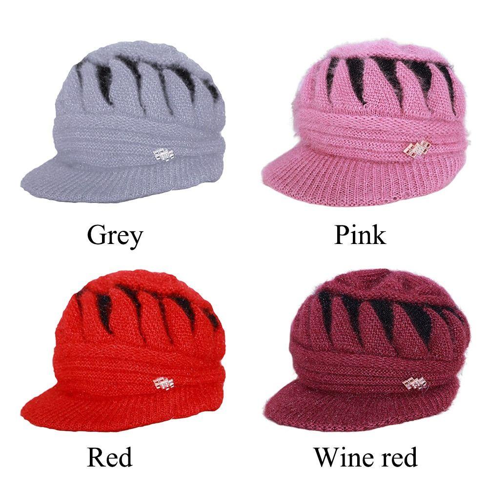 Kent1 Mũ Len Trùm Đầu Dày Dặn Thời Trang Cho Phụ Nữ Trung Niên