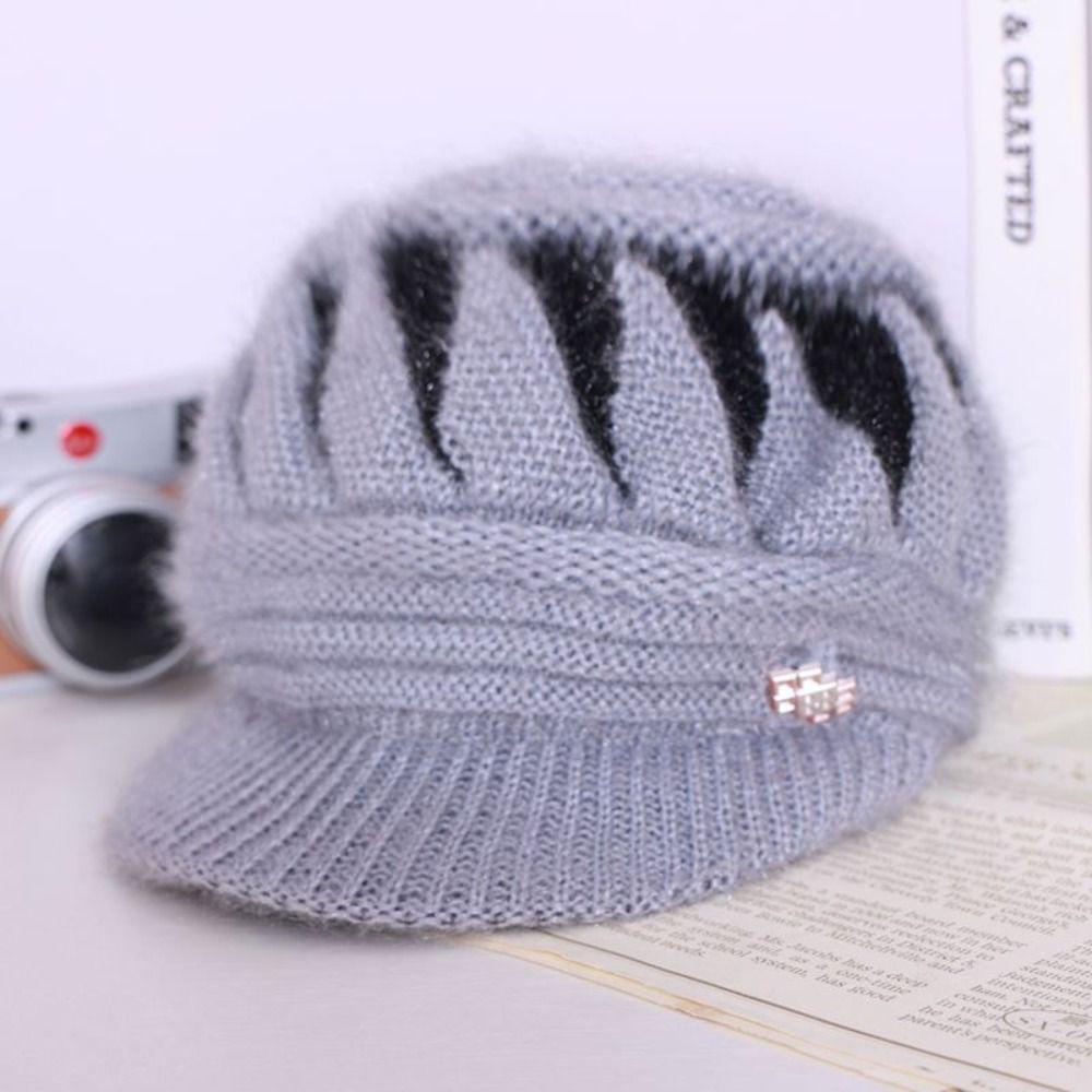 Kent1 Mũ Len Trùm Đầu Dày Dặn Thời Trang Cho Phụ Nữ Trung Niên