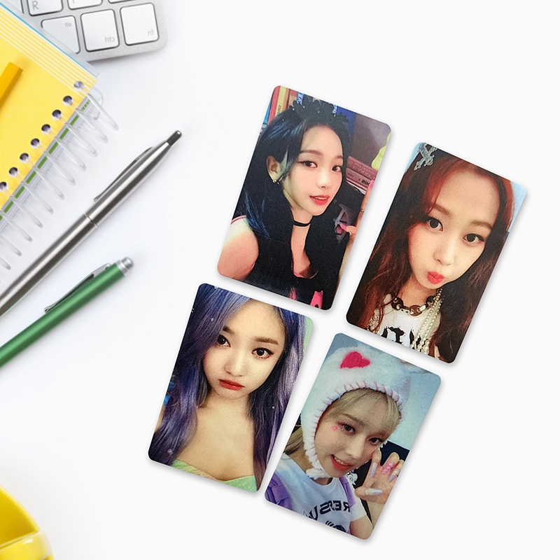 Set 4 Tấm Ảnh lomo Card Nhóm Nhạc aespa lomo