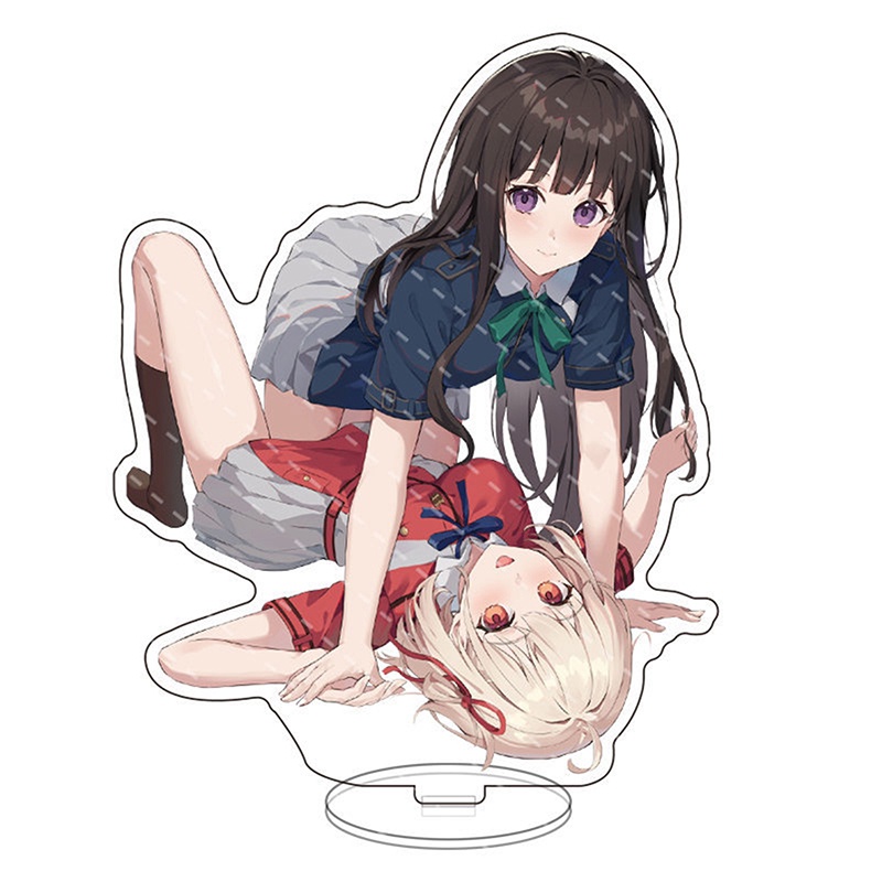 Songping Giá Đỡ Đĩa Mô Hình lycoris recoil anime Dễ Thương Trang Trí Nhà Cửa