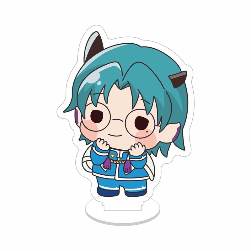 Móc Chìa Khóa acrylic Hình anime Dimashita welcome to demon-school iruma kun clara