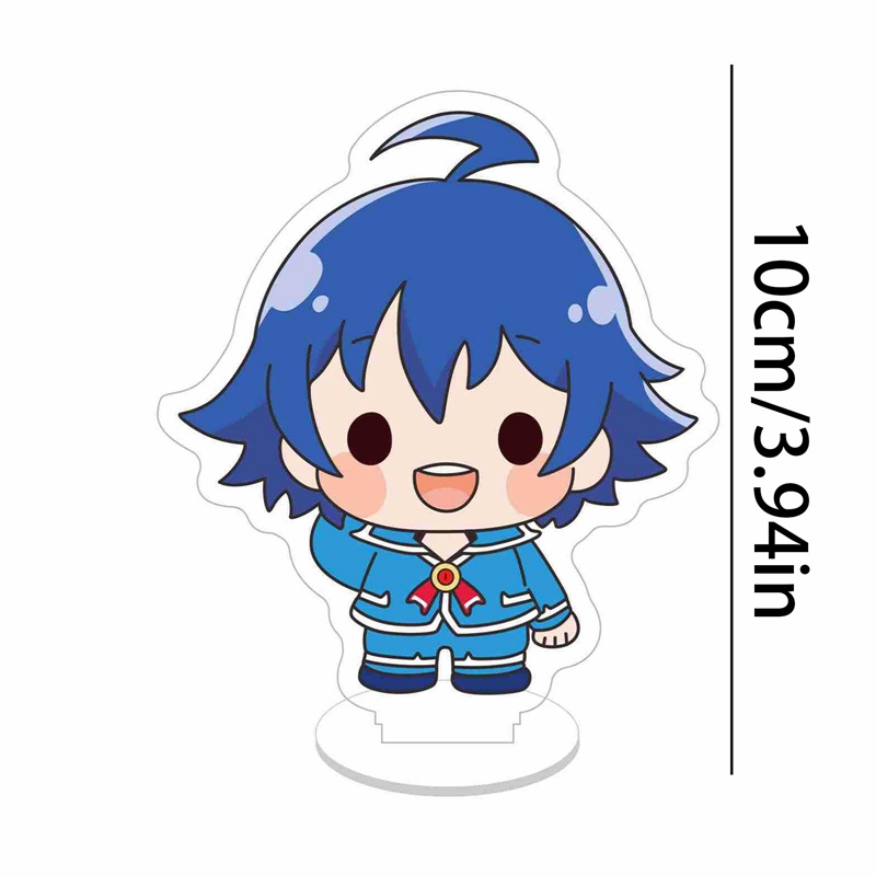 Móc Chìa Khóa acrylic Hình anime Dimashita welcome to demon-school iruma kun clara