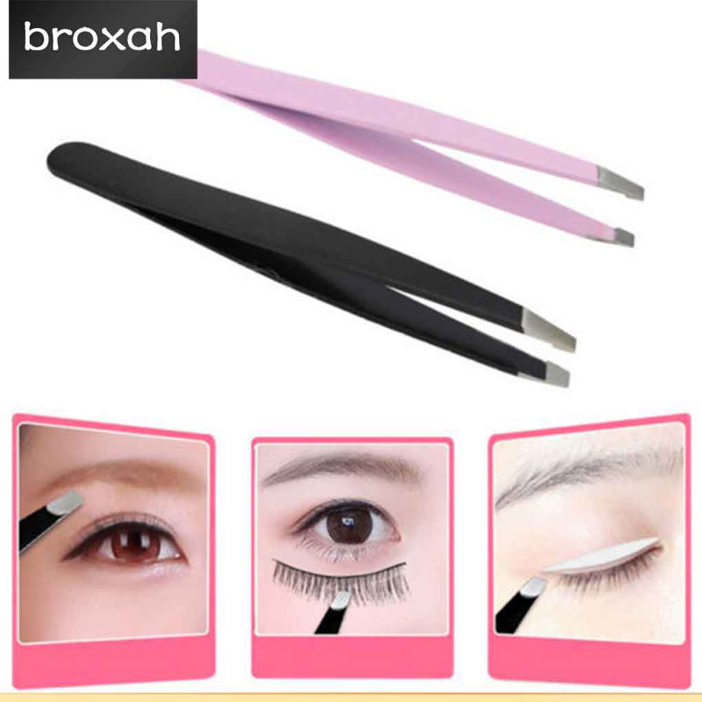 1 / 2 / 3 / 5 Nhíp / Nhíp Nhổ Lông Mày Bằng Thép Không Gỉ