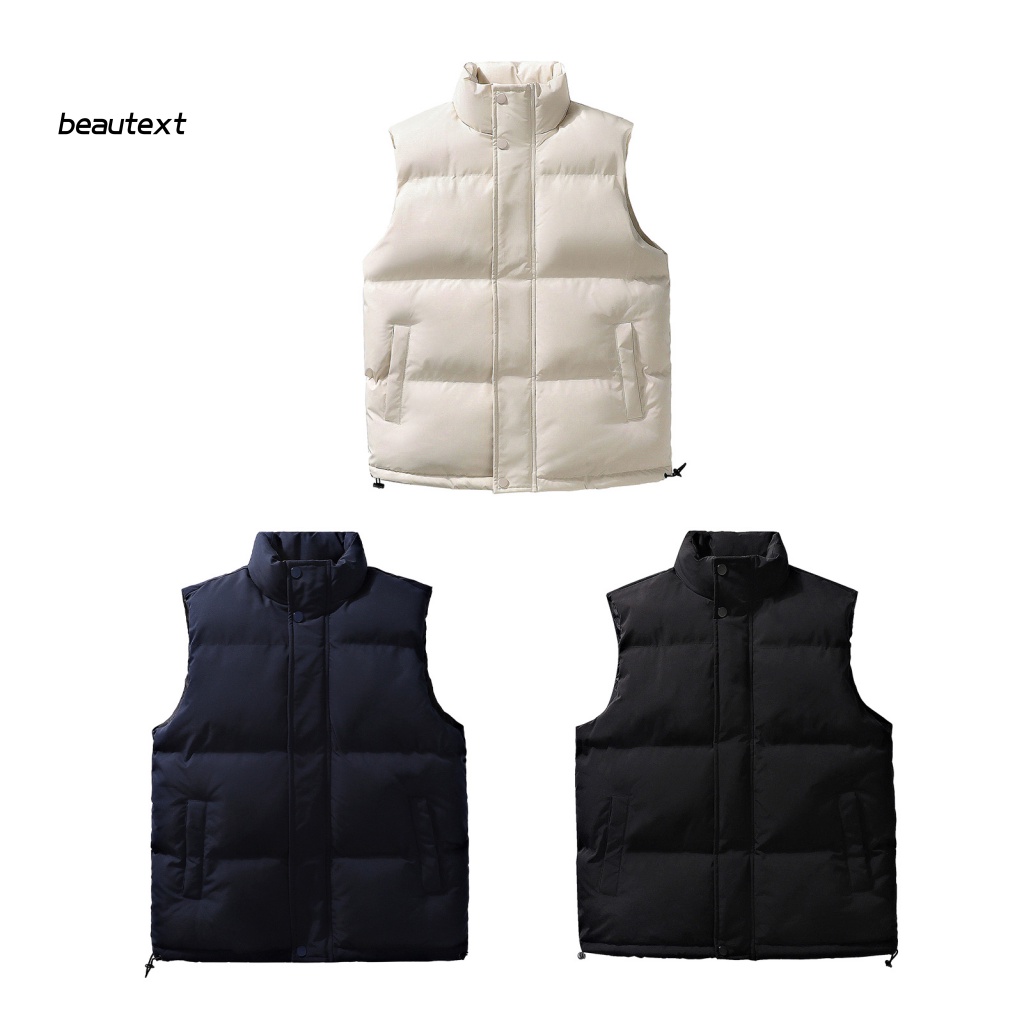 Áo Khoác Không Tay Có Túi Hai Mặt Chống Gió Giữ Ấm Mùa Đông Phong Cách unisex
