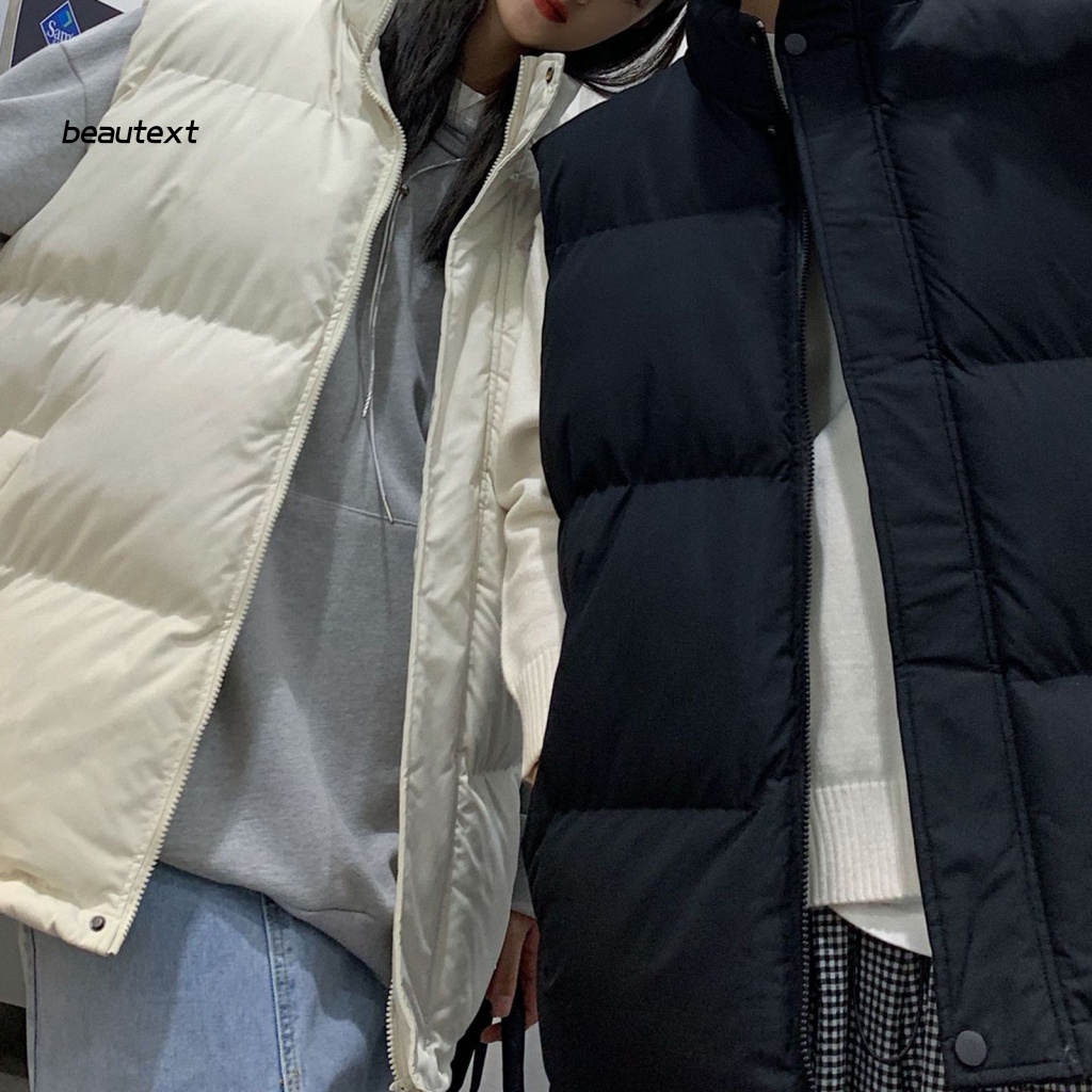 Áo Khoác Không Tay Có Túi Hai Mặt Chống Gió Giữ Ấm Mùa Đông Phong Cách unisex