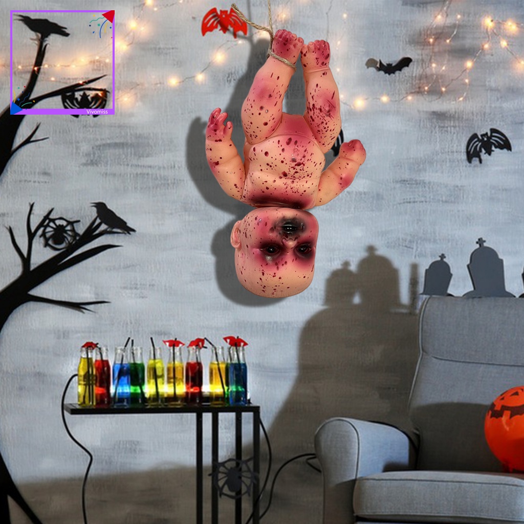 Mô Hình Búp Bê Ma Quỷ Kinh Dị Trang Trí halloween