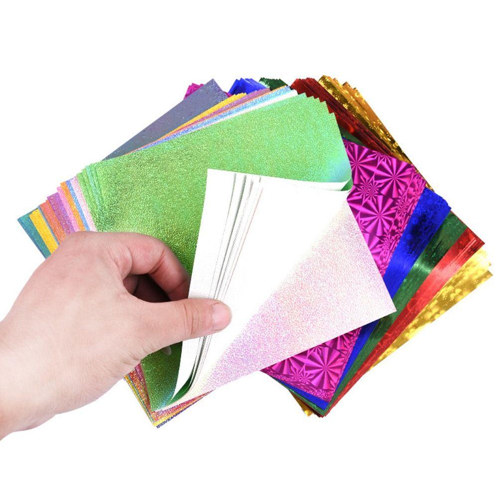 WUWOWU Set 50 Giấy Gấp origami Hình Vuông 15cm Chất Lượng Cao