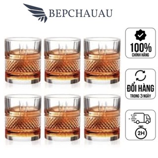 Bộ 6 cốc pha lê irris diamant, đường kính 9cm, nhập đức, bepchauau