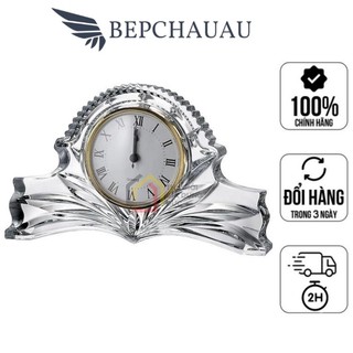 Đồng Hồ Pha Lê Cao Cấp Để Bàn Bohemia, Made in Czech Republic, Bepchauau