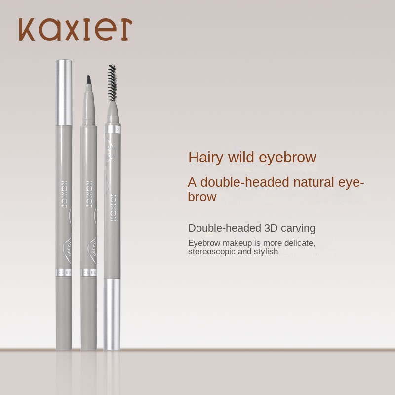 Kaxier Chì Kẻ Lông Mày Hai Đầu Tự Nhiên Không Thấm Nước Và Mồ Hôi Chống Nhòe