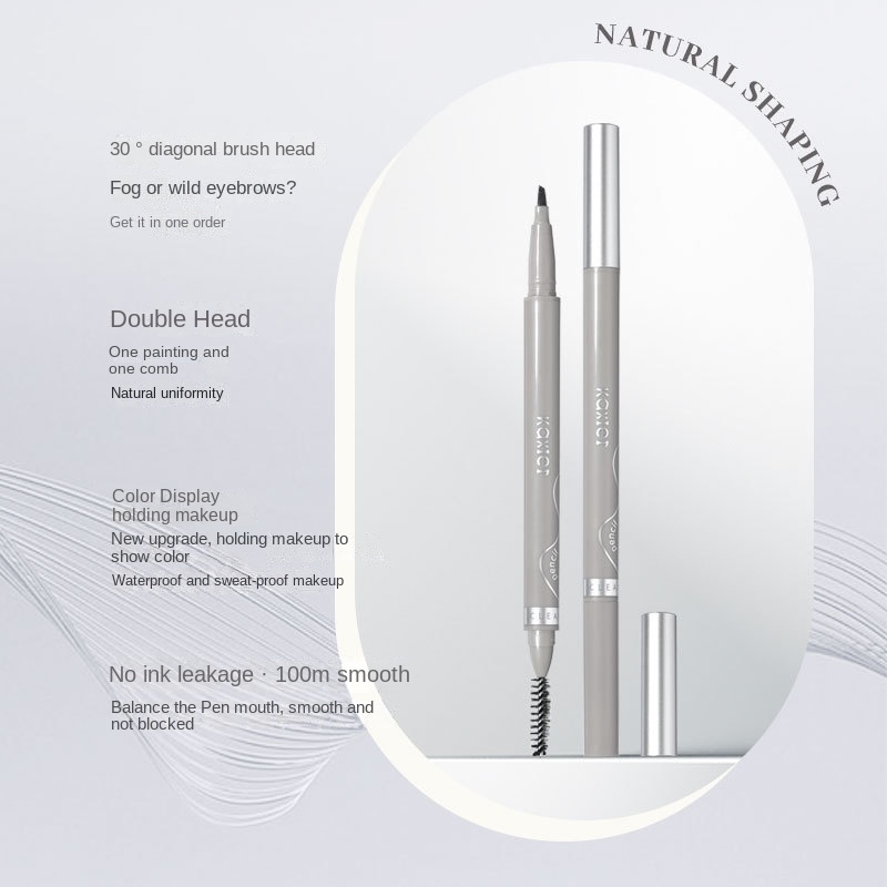 Kaxier Chì Kẻ Lông Mày Hai Đầu Tự Nhiên Không Thấm Nước Và Mồ Hôi Chống Nhòe
