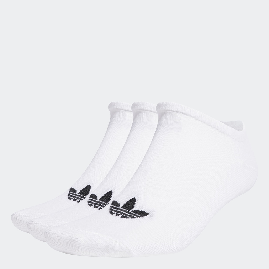 Adidas Phong cách sống 3 đôi tất Trefoil Liner Unisex trắng S20273