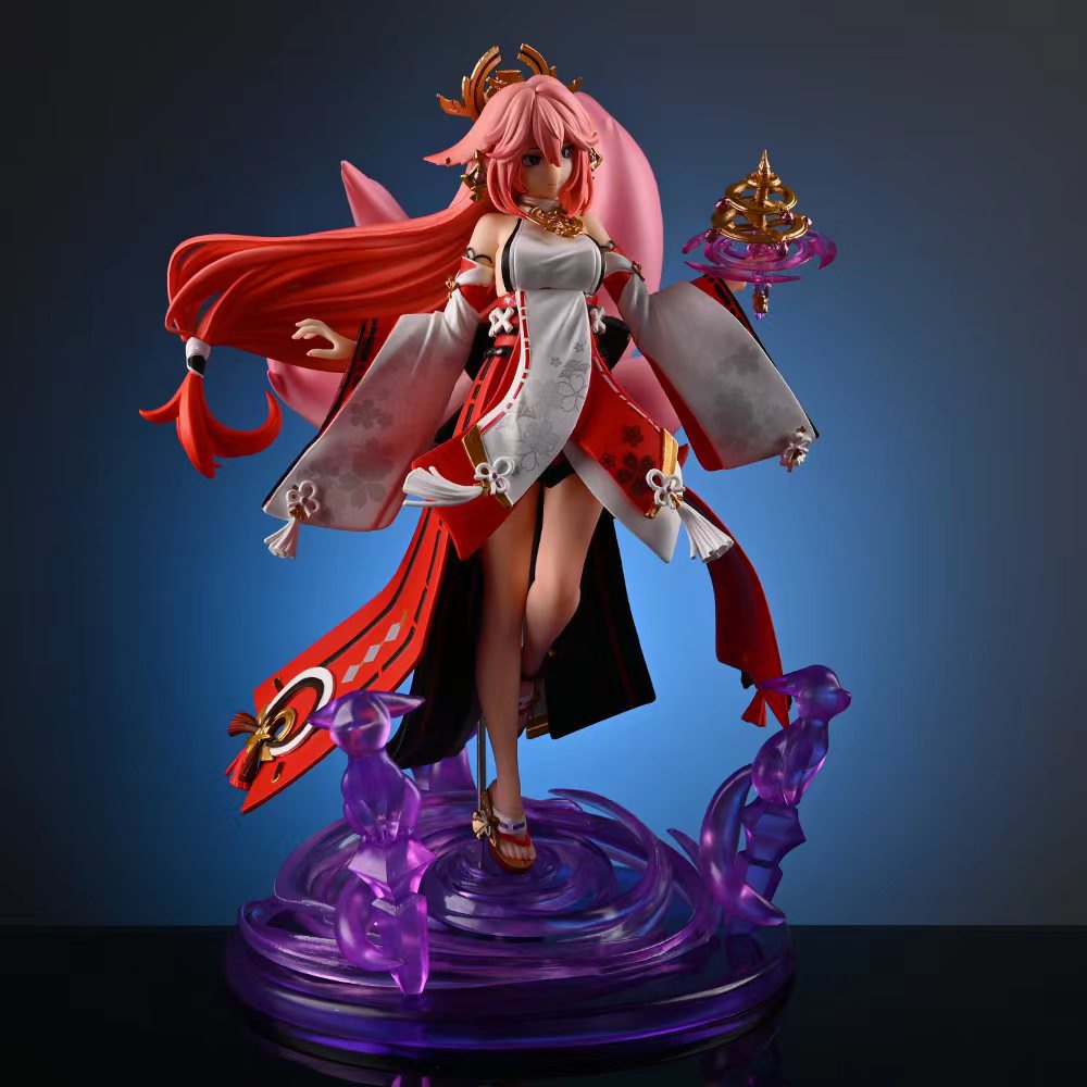 Mô Hình Nhân Vật yae kamiko Fox 'S true game Thủ Công Hai Chiều Chất Lượng Cao