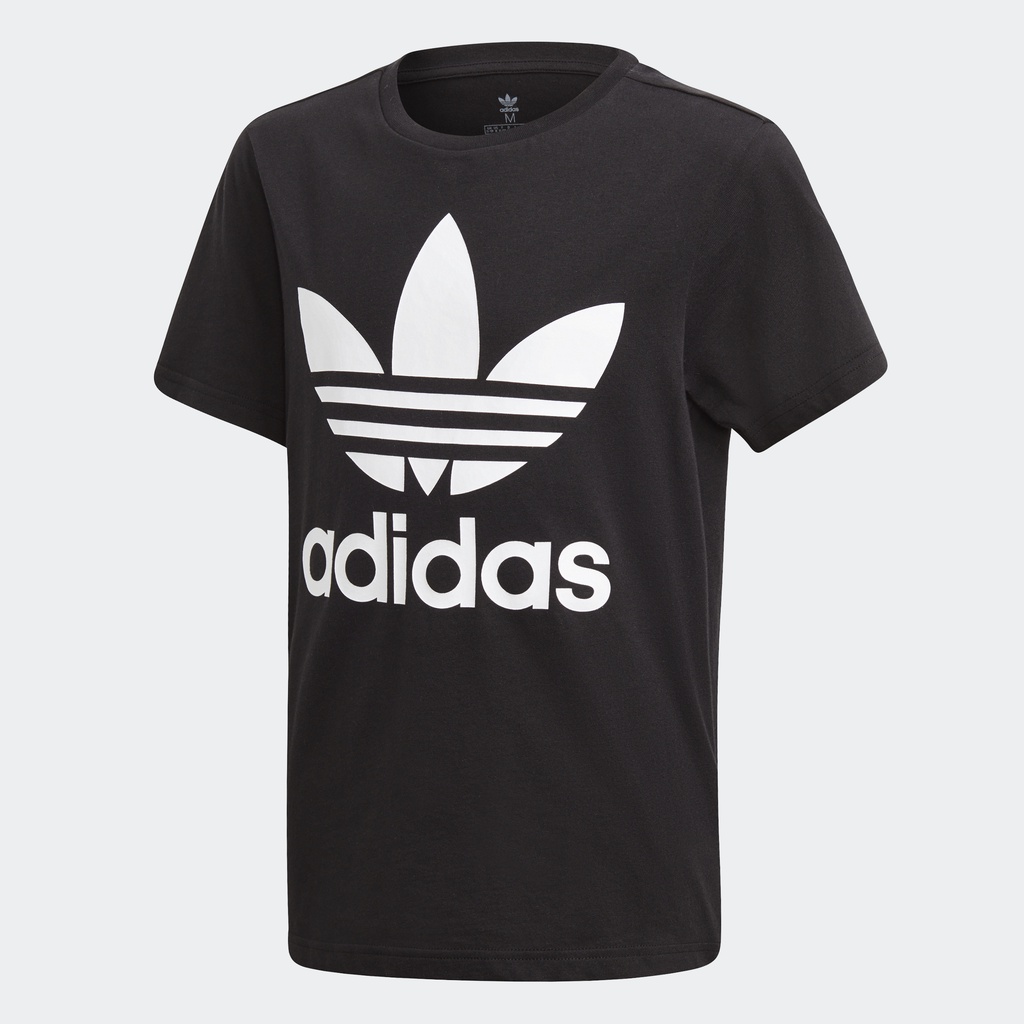 adidas Phong cách sống Áo Thun Ba Lá Trẻ em Đen DV2905