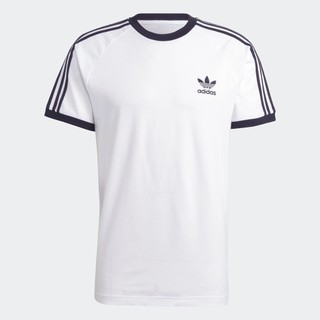 adidas Phong cách sống Áo Thun 3 Sọc Classics Adicolor Nam trắng IA4846