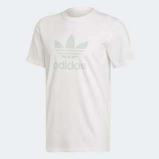 Adidas Phong cách sống Áo phông Trefoil Nam trắng FK1355