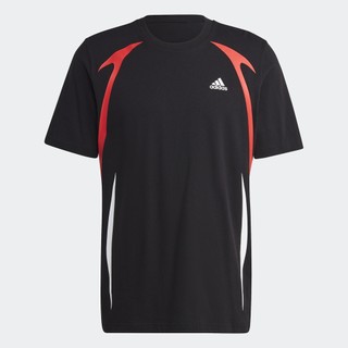 adidas Phong cách sống Áo Thun Colorblock Nam Đen IC3702