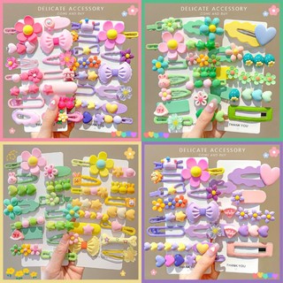 Set 20 Kẹp Tóc Dễ Thương Cho Bé Gái