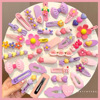 Set 20 kẹp tóc dễ thương cho bé gái