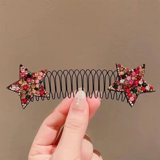 Lược Cài Tóc Đính Đá Thời Trang Hàn Quốc Cho Nữ