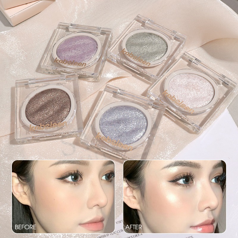 Monochrome Phấn Bắt Sáng Ánh Nhũ Kim Cương Đơn Sắc Lâu Trôi Làm Sáng Da Mặt / Cơ Thể