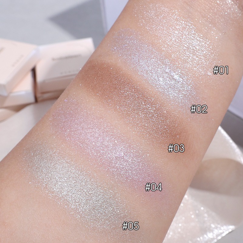 Monochrome Phấn Bắt Sáng Ánh Nhũ Kim Cương Đơn Sắc Lâu Trôi Làm Sáng Da Mặt / Cơ Thể