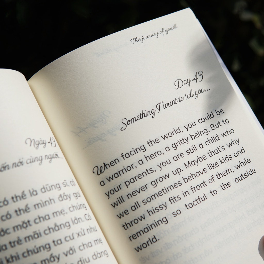 Sách The Journey Of Youth - Chưa Kịp Lớn Đã Phải Trưởng Thành - Bản Quyền