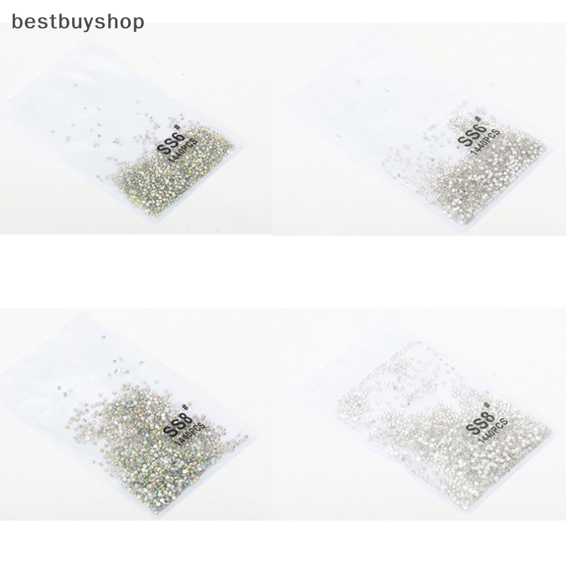 Set 1440 Viên Đá Pha Lê Trang Trí Móng Tay Nghệ Thuật diy Mới